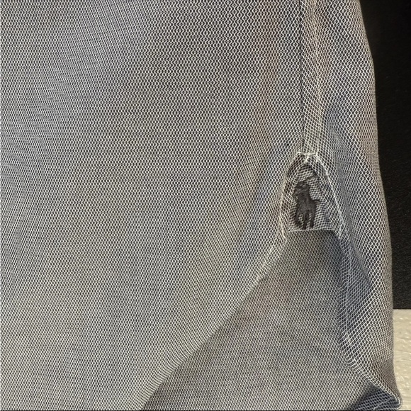 Polo Ralph Lauren Long Sleeve Gray Button Up Shirt Men’s Size 15 32/33 Slim Fit - Picture 6 of 8